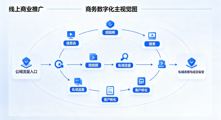 绍兴线上商业推广怎么做？全域流量闭环搭建与低成本转化实战指南